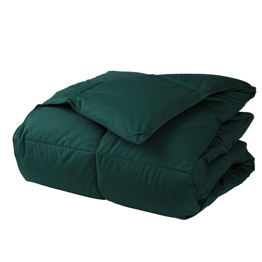 The Company Lacrosse Loftaire Extra Warmth Forest Green Queen The Company Lacrosse Loftaire Extra Warmth Forest Green Queen Comforter
