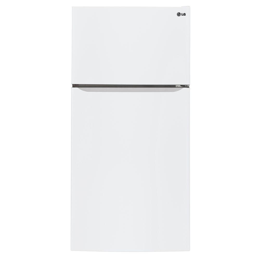 LG Electronics 30 in. W 20 cu. ft. Top Freezer Refrigerator in Smooth