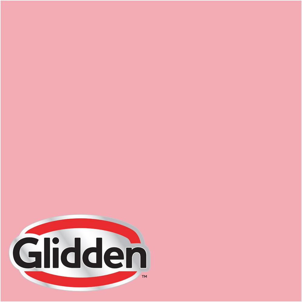 Glidden Premium 8 Oz Hdgr45 Pink Flamingo Semi Gloss Interior Paint Sample