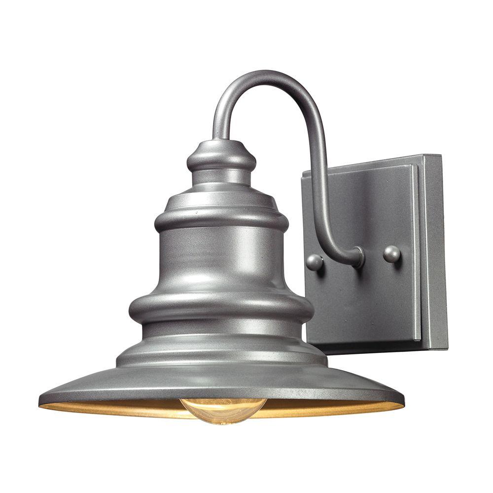 An Lighting Marina 1 Light Outdoor Matte Silver Sconce Tn 8397 An Lighting Marina 1 Light Outdoor Matte Silver Sconce