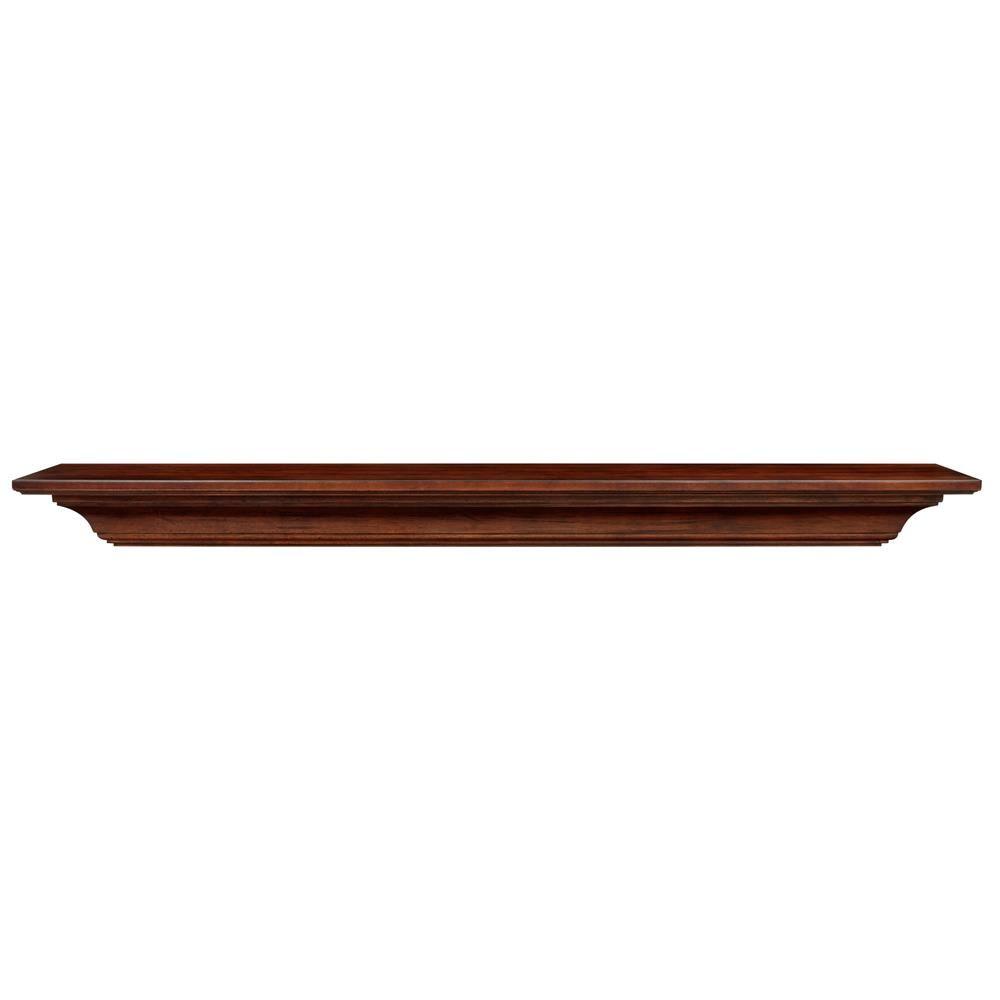 The Homestead 5 ft. Antique CapShelf Mantel4186090 The Home Depot