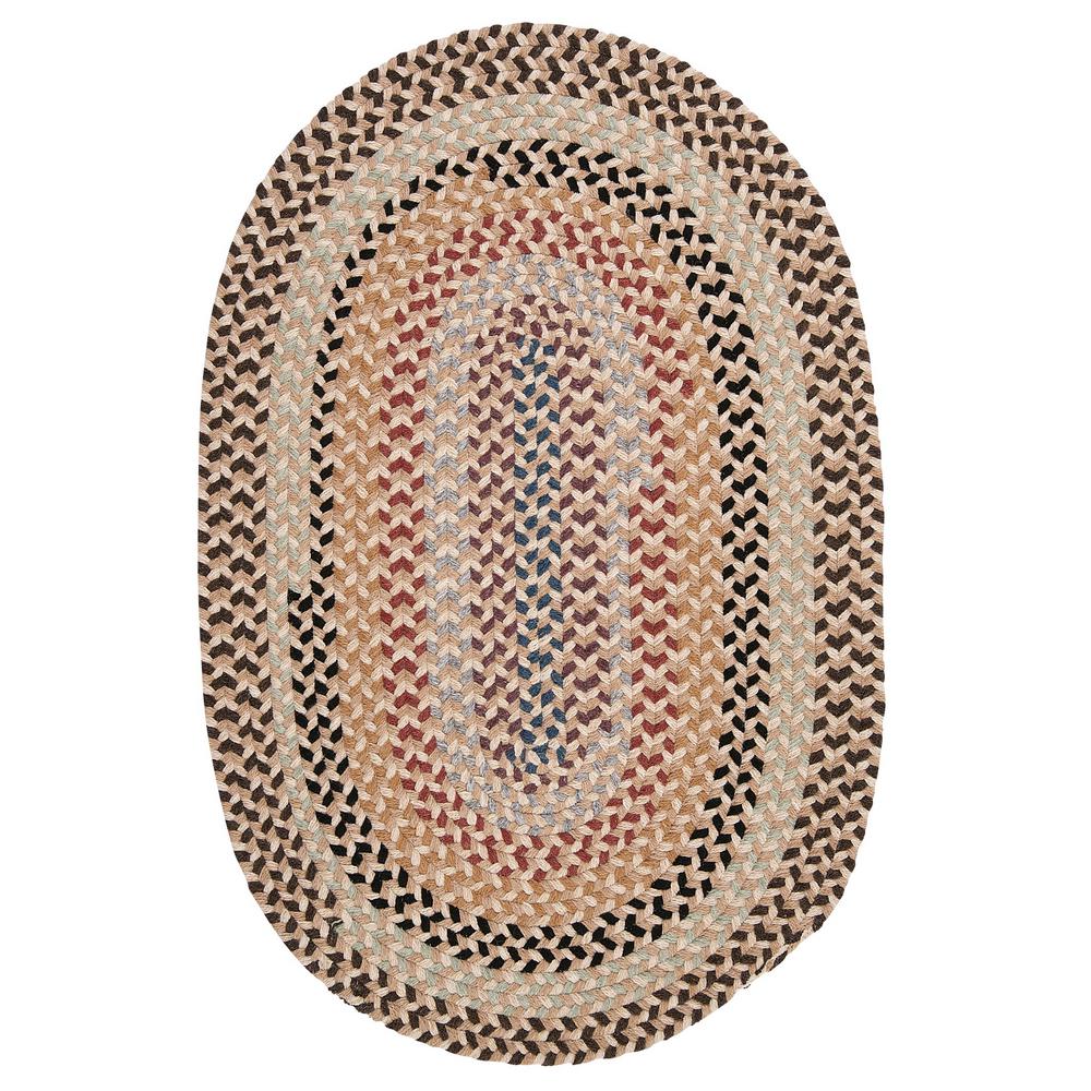 Home Decorators Collection Winthrop Cream 2 ft. x 4 ft. Oval Braided