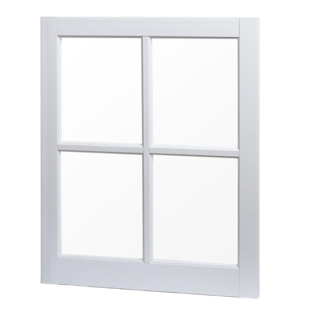 22x29 White PVC Barn Sash