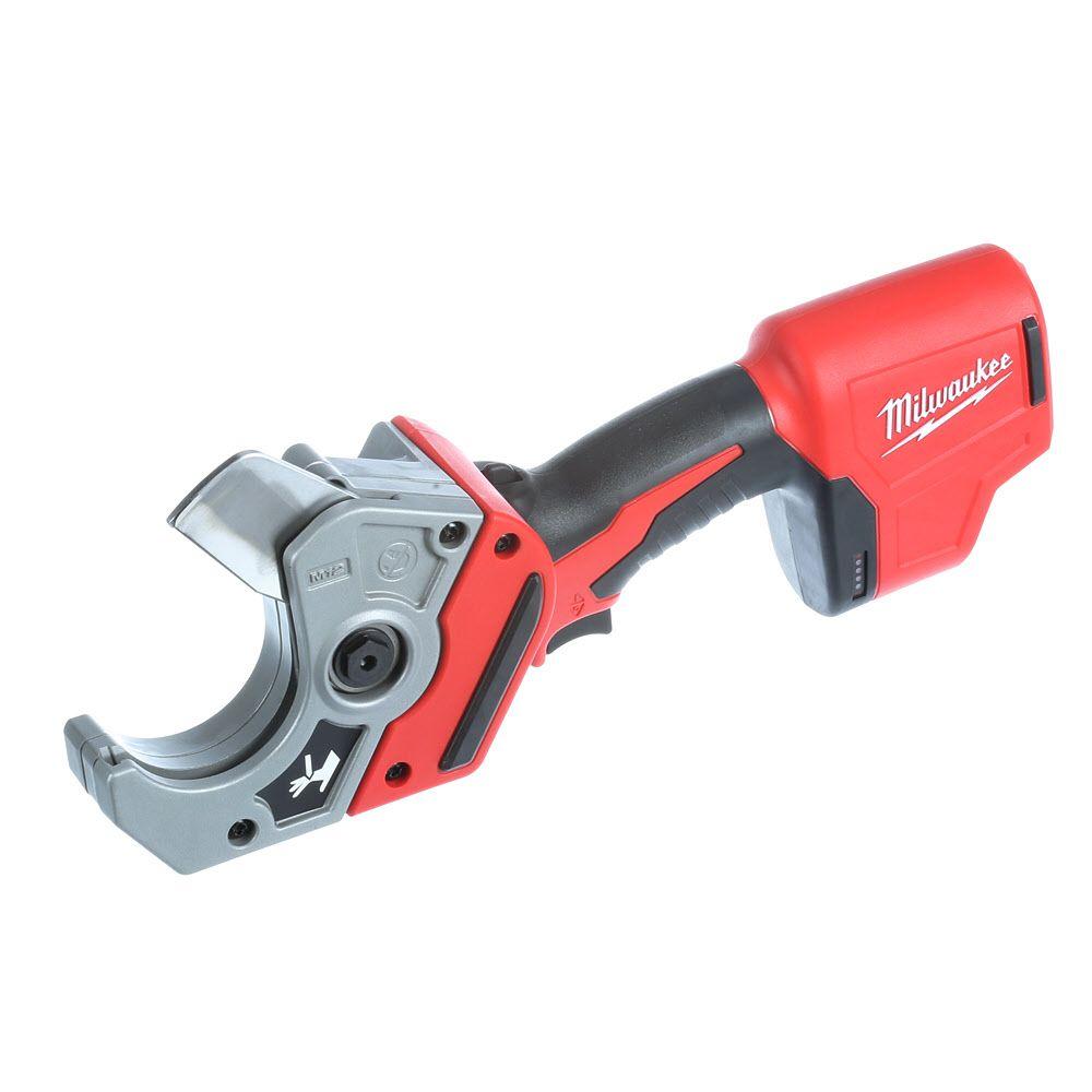 Milwaukee M12 12Volt LithiumIon Cordless PVC Pipe Shear (ToolOnly
