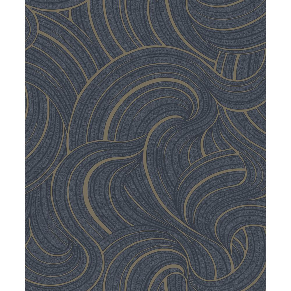 orange and navy wallpaper
