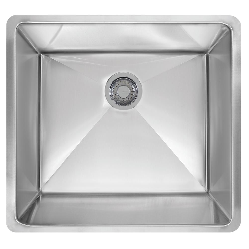 Franke Planar 8 Undermount Stainless Steel 22 5 In X 18 5 In Single Bowl Kitchen Sink