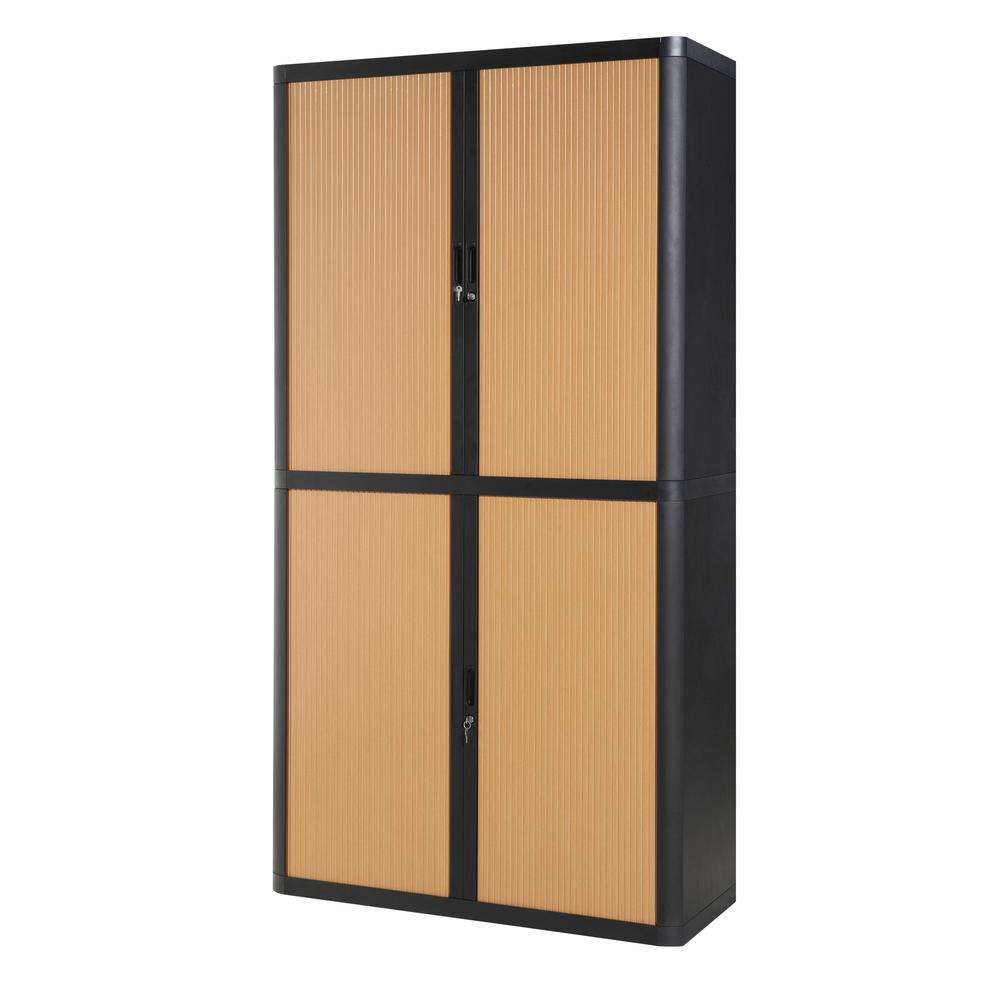 Paperflow Easyoffice 80 In Tall With 4 Shelves Storage Cabinet In