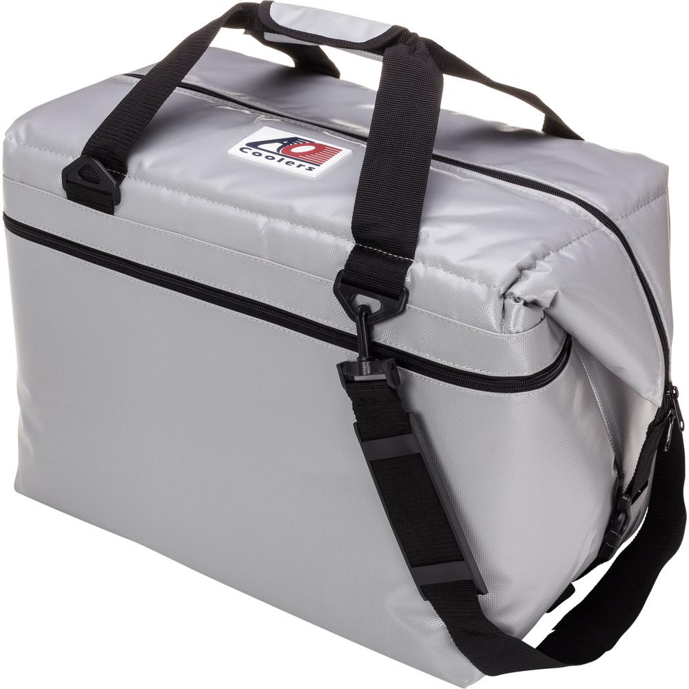 AO Coolers 56 Qt. Soft Vinyl Cooler with Shoulder Strap and Wide