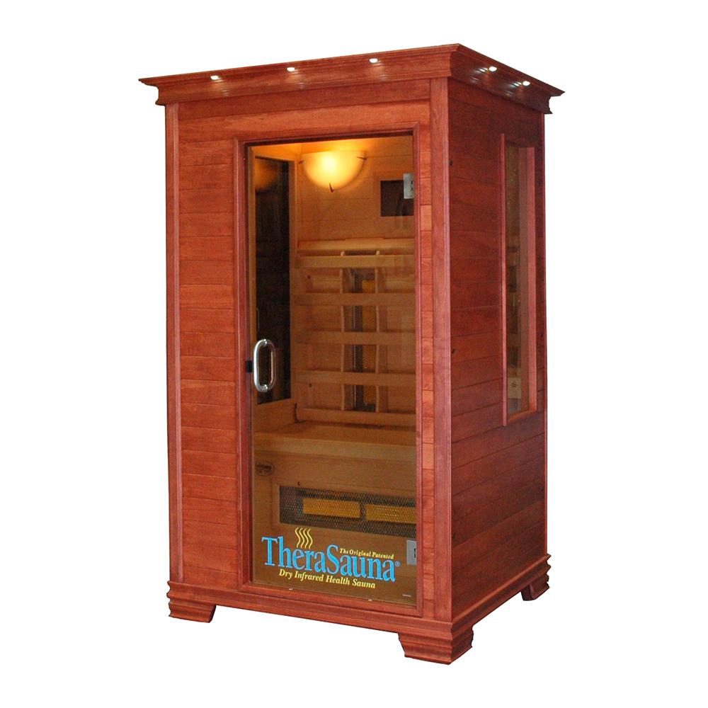 TheraSauna 2Person Infrared Health Sauna with MPS Touchview Control