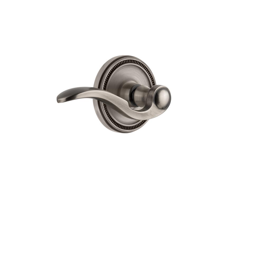Grandeur 810524 Circulaire Rosette Double Dummy with Portofino Lever in Polished Nickel