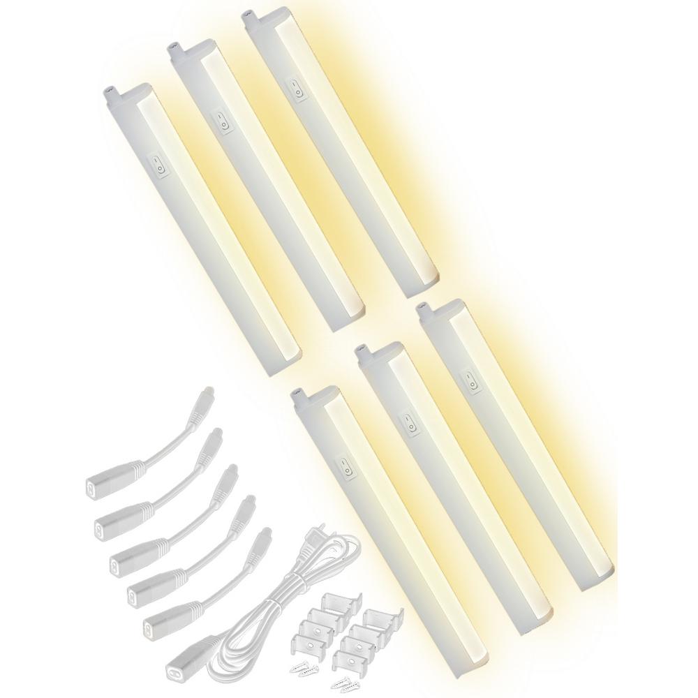 Led Concepts Under Cabinet Lights Lighting The Home Depot Under Cabinet Linkable T5 Light Bar