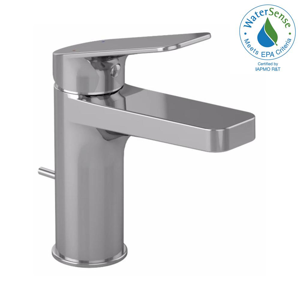Toto Bathroom Sink Faucets The Home Depot Oberon S Single Hole Handle Bathroom Faucet In Polished Chrome