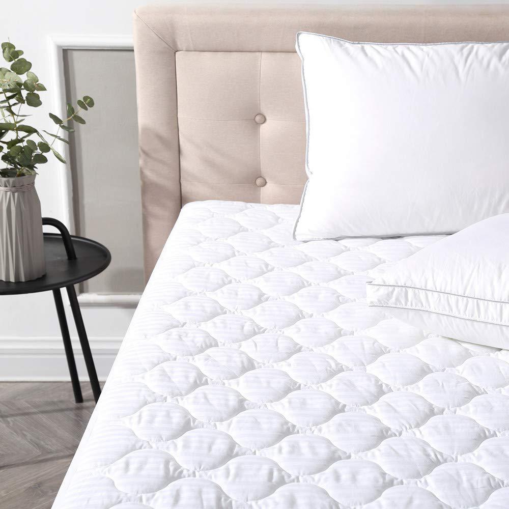 Sleep Options Deluxe Cotton Queen Size Quilted Waterproof Mattress Sleep Options Deluxe Cotton Queen Size Quilted Waterproof Mattress Pad And Protector