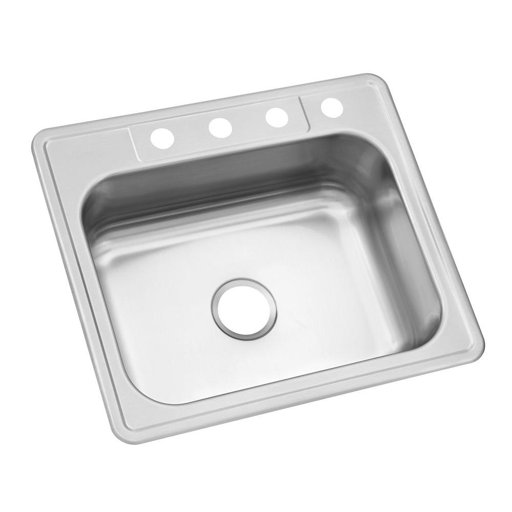 Stainless Steel Glacier Bay Drop In Kitchen Sinks Hdsb252284 64 1000 