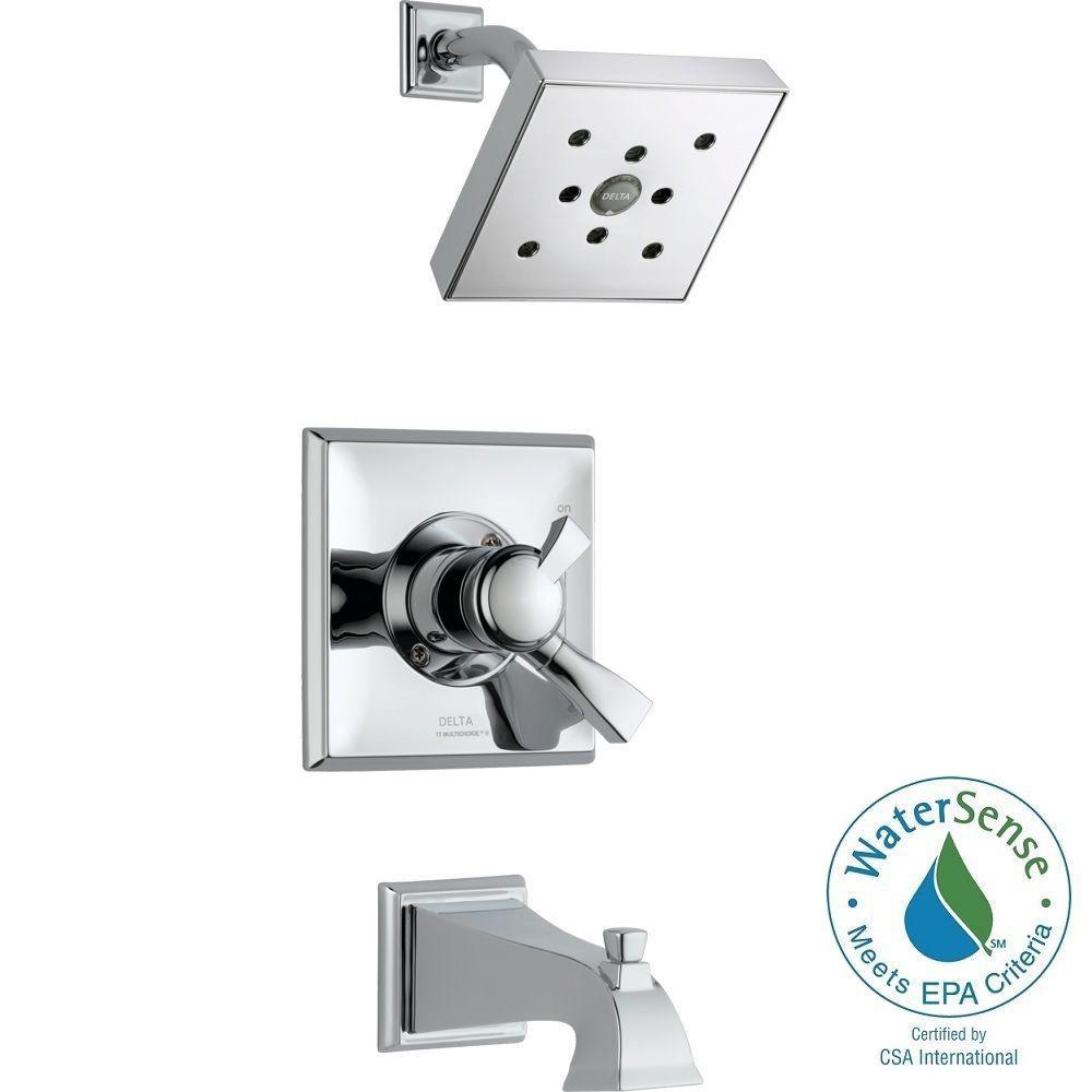 Delta Dryden 1Handle Tub and Shower Faucet Trim Kit in