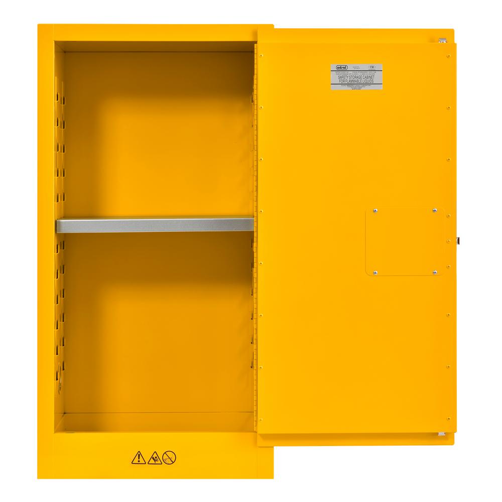 Edsal 44 In H X 23 In W X 18 In D Steel Freestanding Flammable