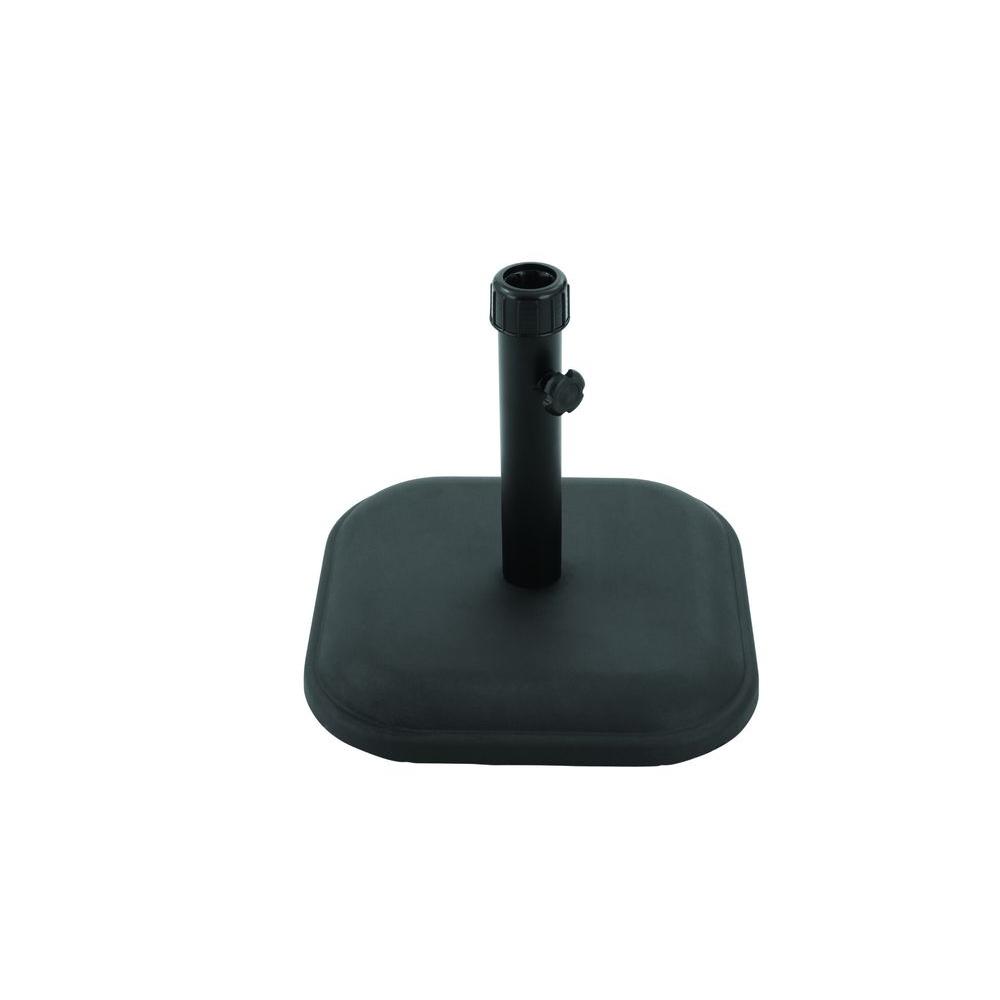 Patio Umbrella Stands Umbrellas The Home Depot Patio Umbrella Base In Black