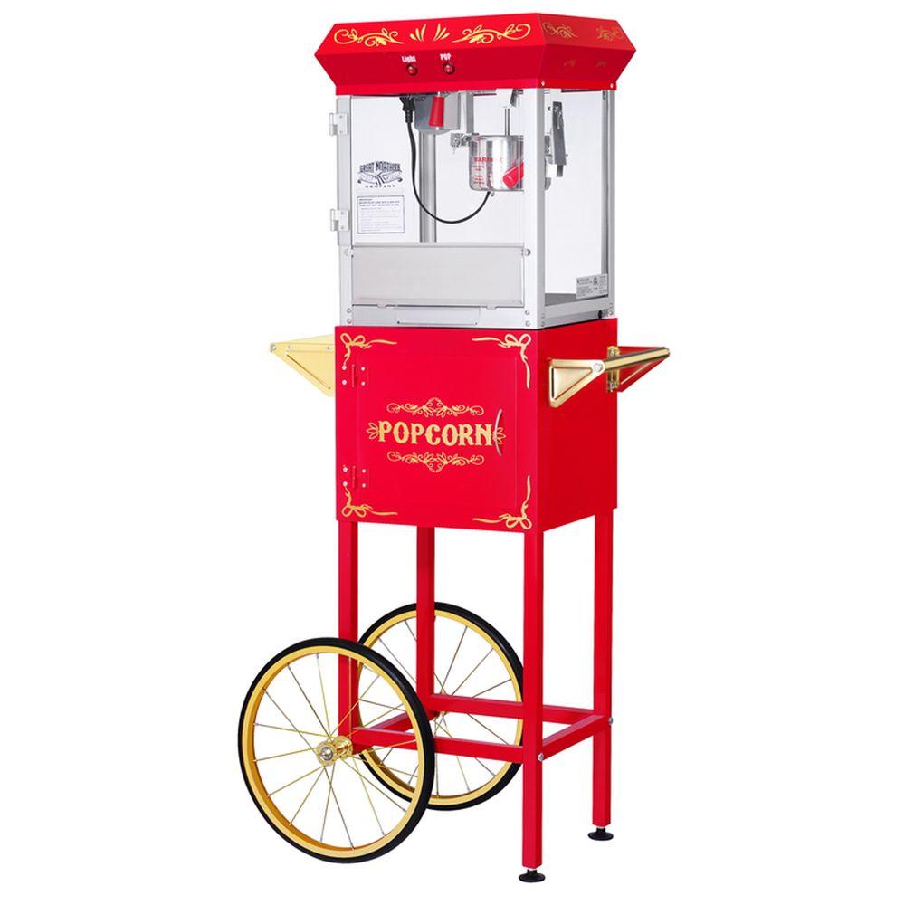 popcorn popper on wheels