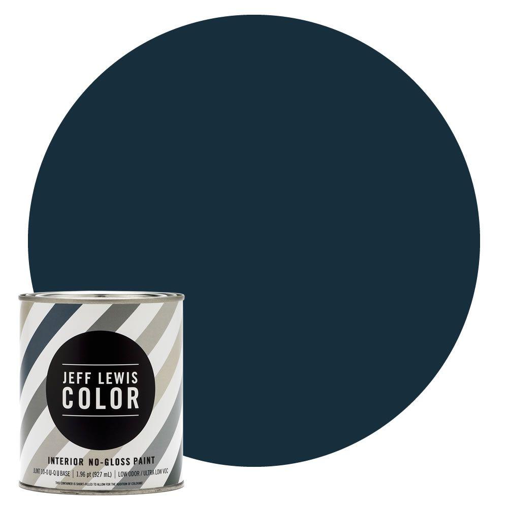 Jeff Lewis Color 1qt. JLC316 Ink Blot NoGloss UltraLow VOC Interior