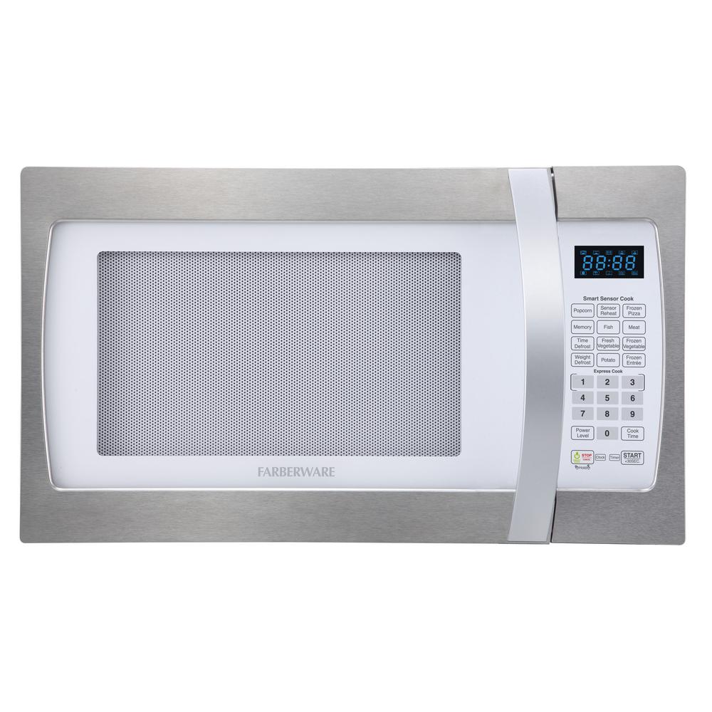 Farberware Professional 1.3 cu. ft. 1100-Watt Countertop Microwave in
