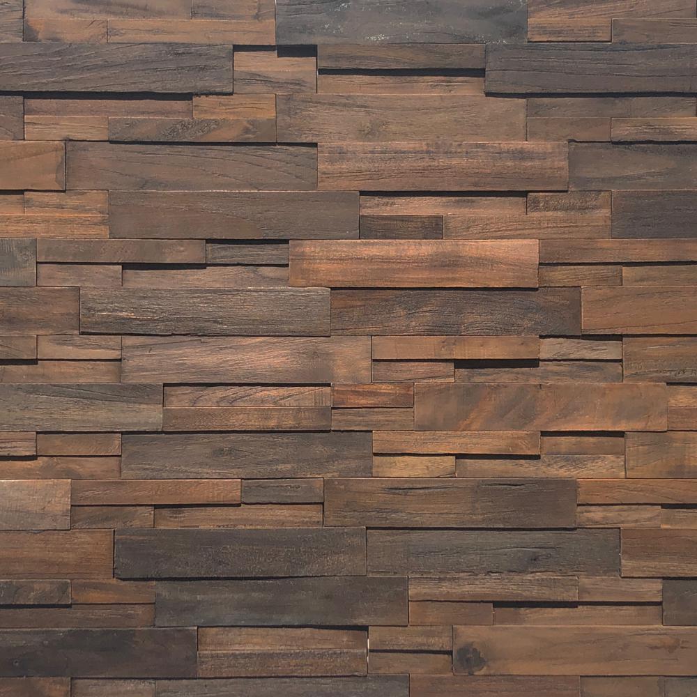 Realstone Systems Reclaimed Wood 1 2 In X 24 12 Dark Teak Wall Panel 10 Panels Box Rwp Drk The Home Depot - Reclaimed Wood Wall Panels Realstone Systems Reclaimed Wood 1 2 In X 24 12 Dark Teak Wall Panel 10 Panels Box Rwp Drk The Home Depot - Reclaimed Wood Wall Panels