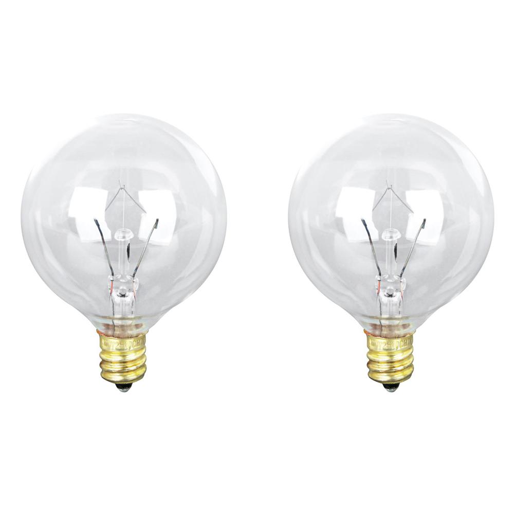 Feit Electric 20-Watt Soft White (2700K) G12 1/2 Candelabra E12 Base ...
