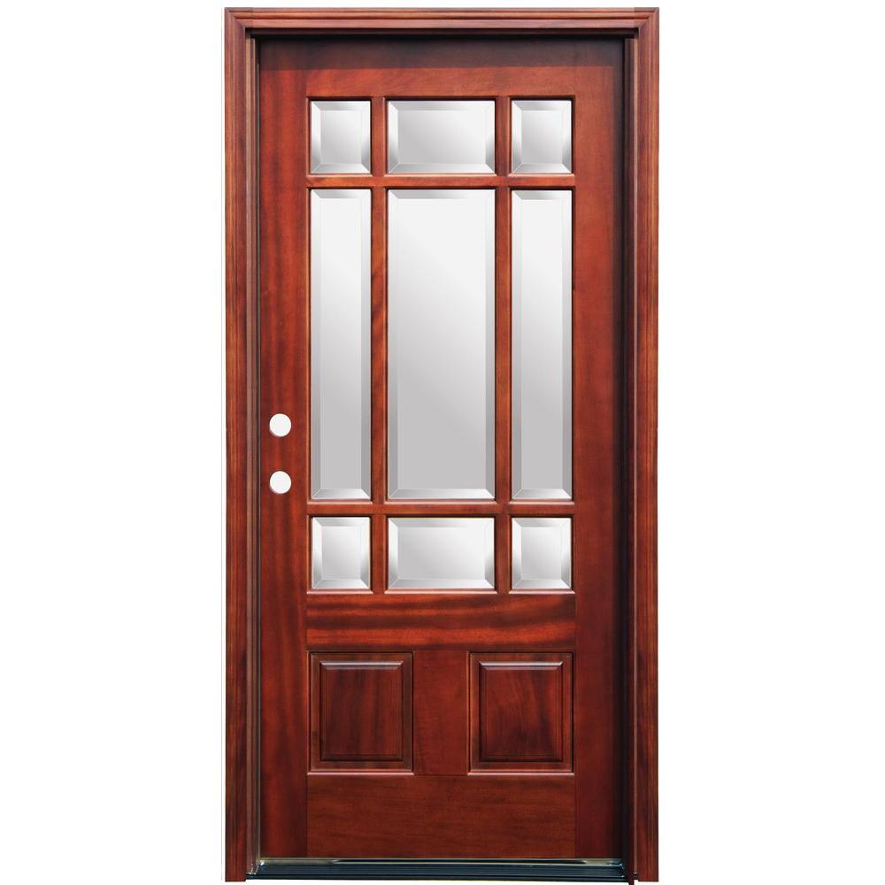 door 9 wooden light in. Craftsman x Entries in. 9 Stained 36 Lite 80 Pacific