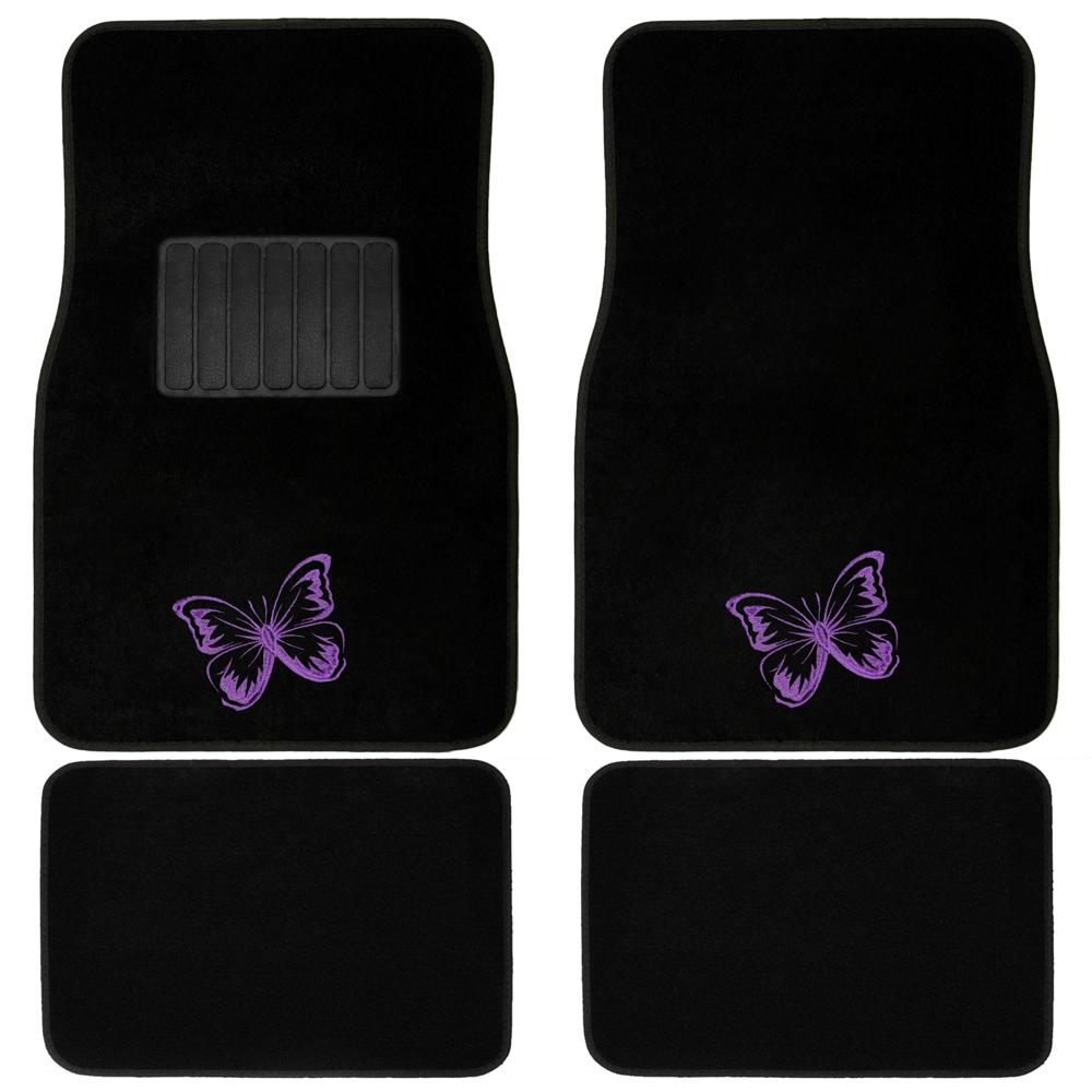 Butterflies Bugs Floor Mats Interior Car Accessories The