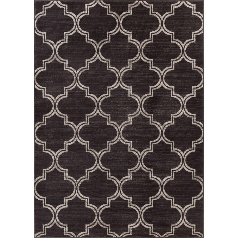 Well Woven New Age Jaclyn Charcoal 8 Ft X 10 Modern Moroccan Well Woven New Age Jaclyn Charcoal 8 Ft X 10 Modern Moroccan Trellis