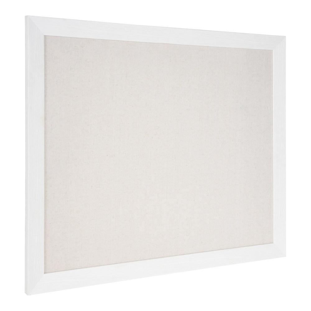 DesignOvation Beatrice White Fabric Pinboard Memo Board-217360 - The ...