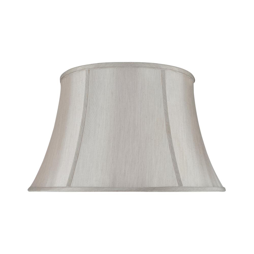 Gray Lamp Shades Lamps The Home Depot Gray Bell Lamp Shade