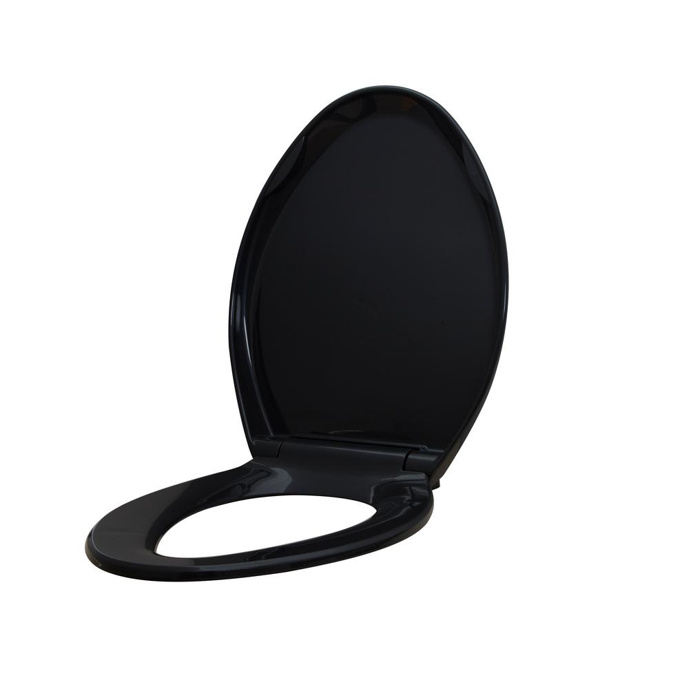 Glacier Bay Elongated Slow Closed Front Toilet Seat with Quick Release