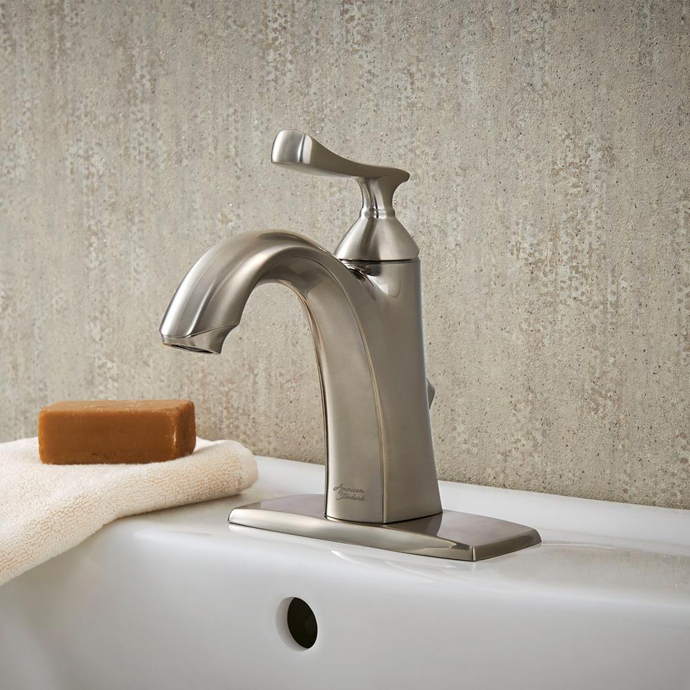 Nickel - Single Handle Bathroom Sink Faucets - Bathroom Sink Faucets ...