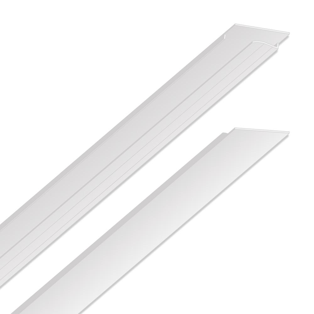 Ceilume Ez On Grid Cover Kit Snap On White 52 Sq Ft Ac