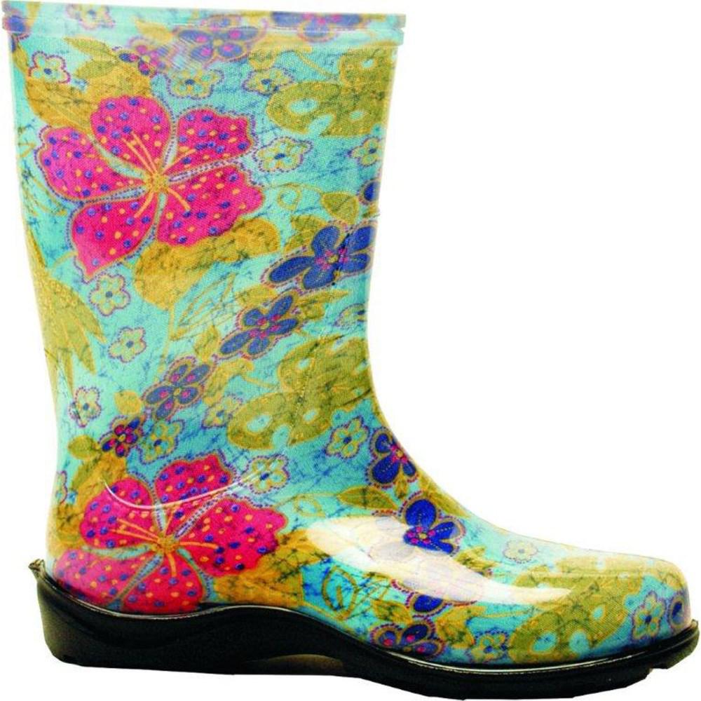 ladies tall rain boots