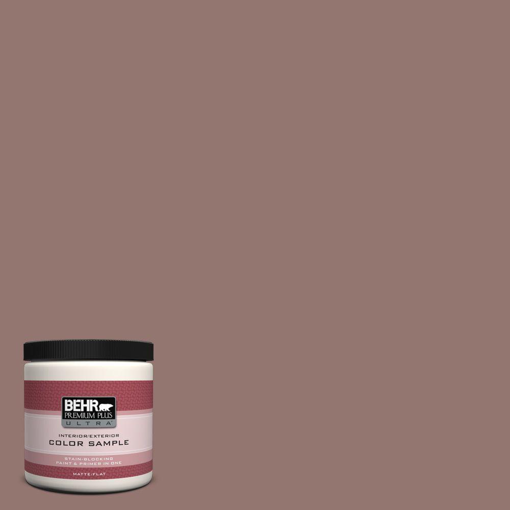 BEHR Premium Plus Ultra 8 oz. #710B-5 Milk Chocolate Interior ...