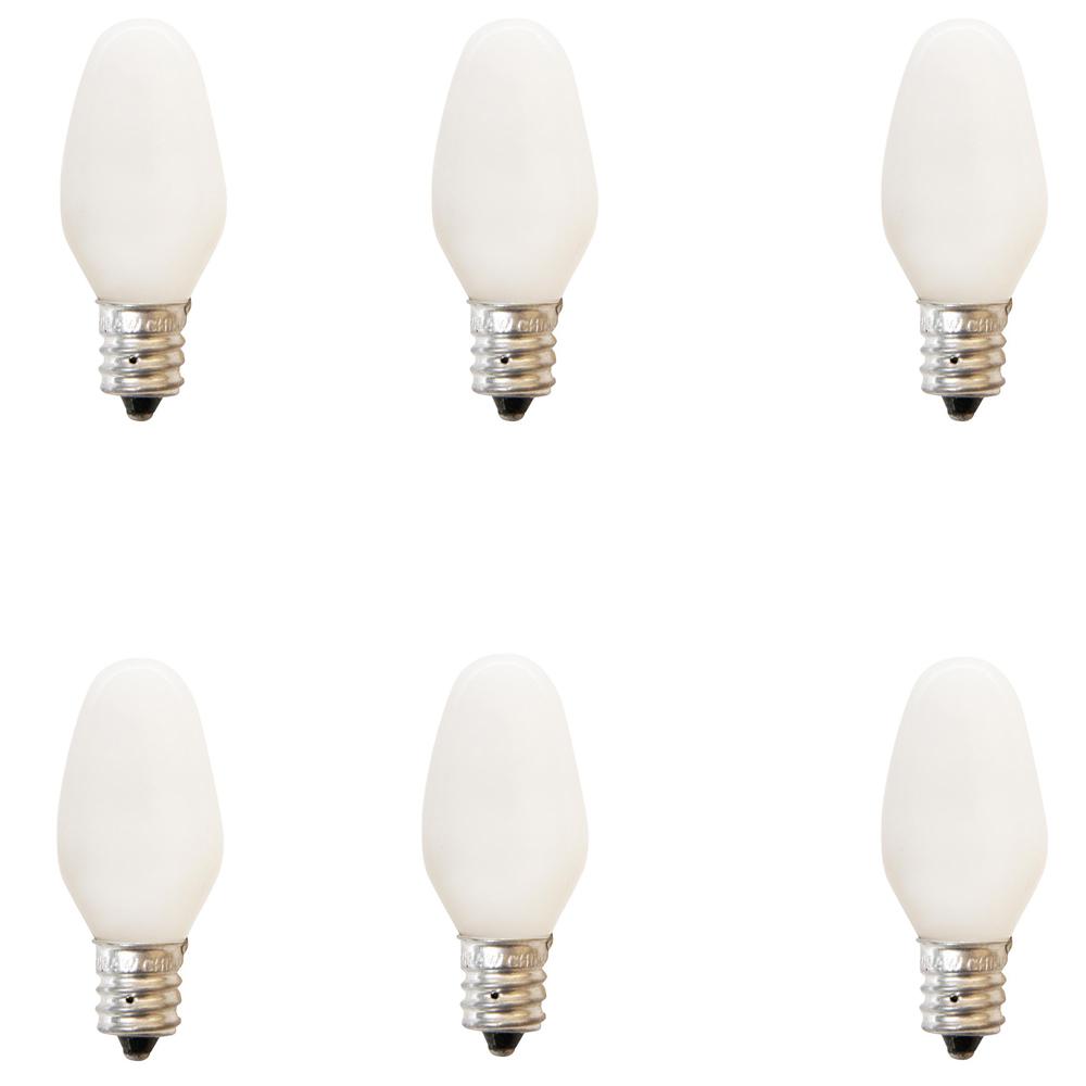 UPC 875638000308 product image for 4-Watt Incandescent White C7 Light Bulb (4-Pack) | upcitemdb.com