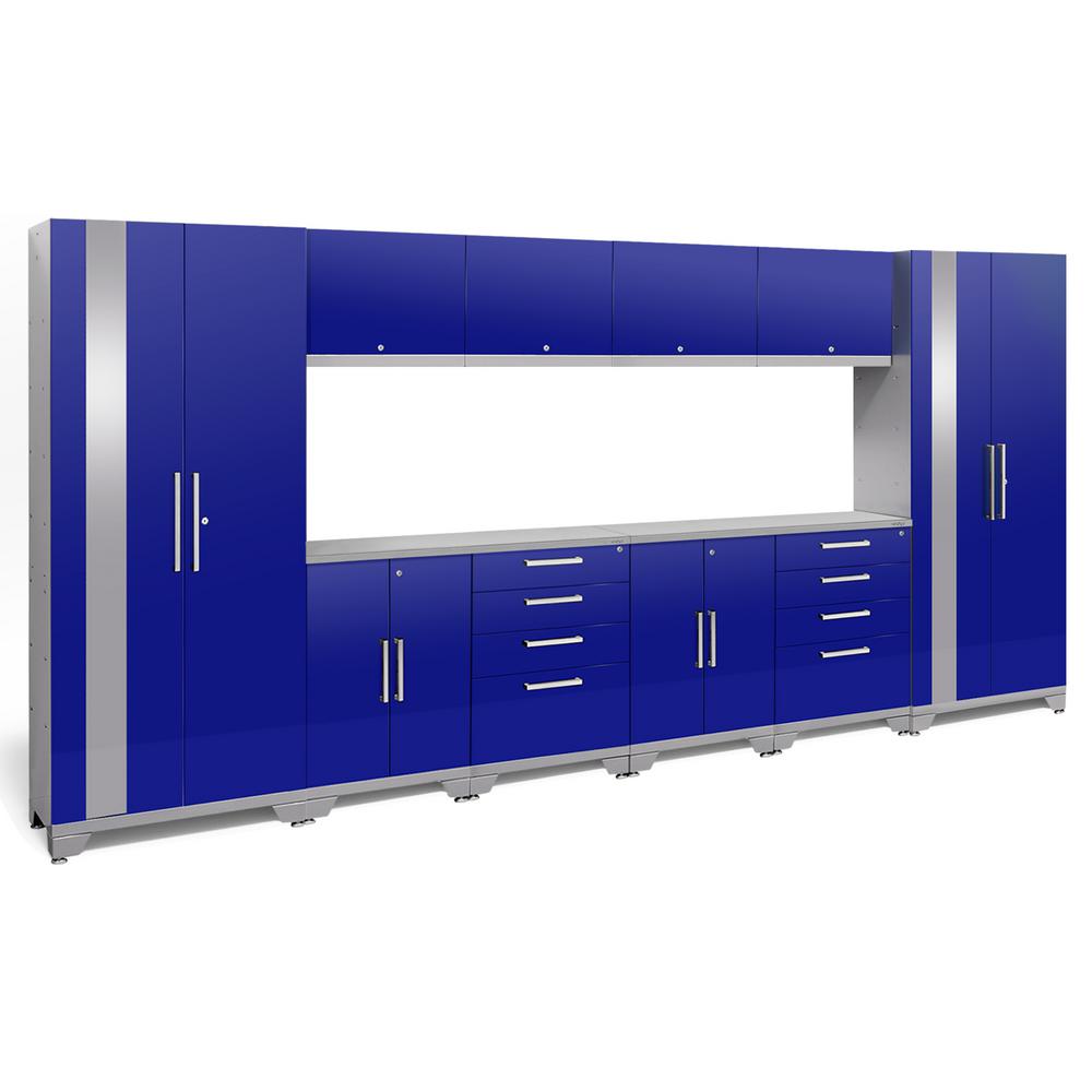Newage Products Performance 2 0 156 In W X 75 25 H 18 D This Review Is From Performance 2 0 72 In H X 156 W 18 D Garage Cabinet Set Blue 12 Piece