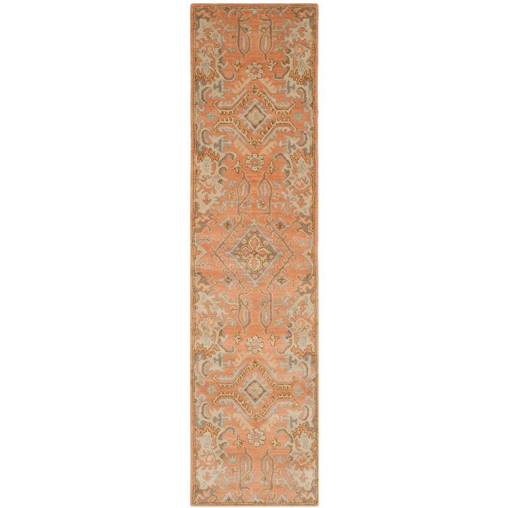 Safavieh Wyndham Terracotta 2 Ft X 7 Runner Rug Wyd203a 27 Safavieh Wyndham Terracotta 2 Ft X 7 Runner Rug