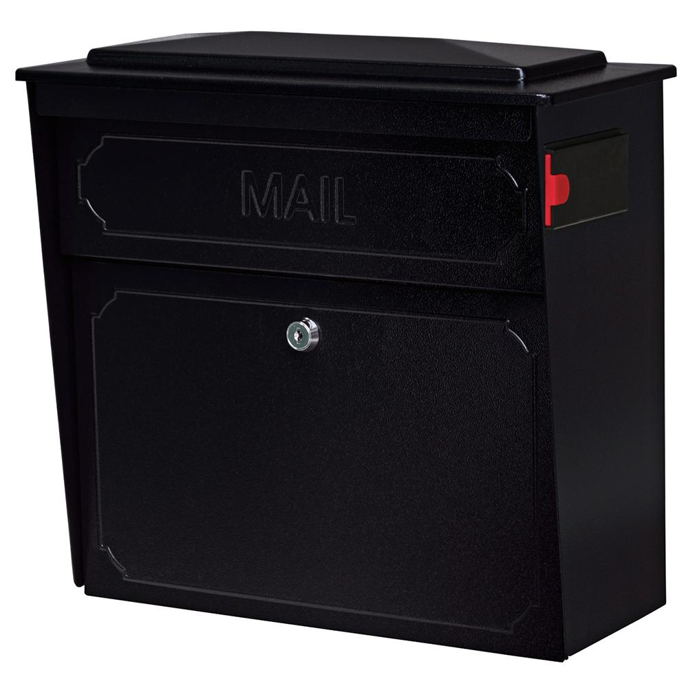 Mail Boss Townhouse Locking Wall-Mount Mailbox with High ...