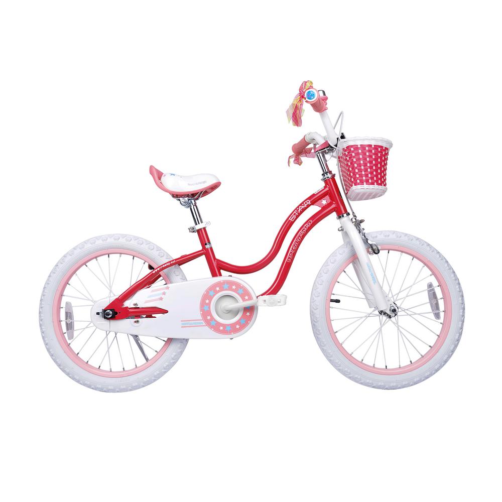 RoyalBaby Stargirl Girl's Bike, 18 inch Wheels, Pink