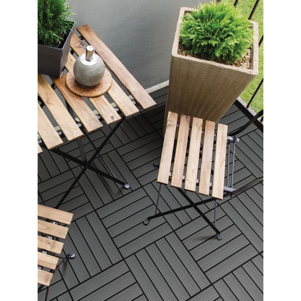 Aura 1 Ft X Premium Polymer Deck Tile In Driftwood Grey 6 1 Ft X Premium Polymer Deck Tile