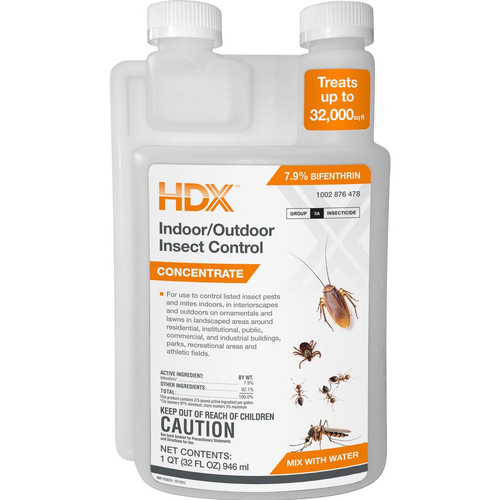 Hdx 32 Oz Indoor Outdoor Insect Control 77799 The Home Depot