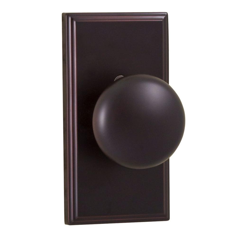 Weslock Door S Hardware The Home Depot Elegance Oil Rubbed Bronze Woodward Half Dummy Impresa Door