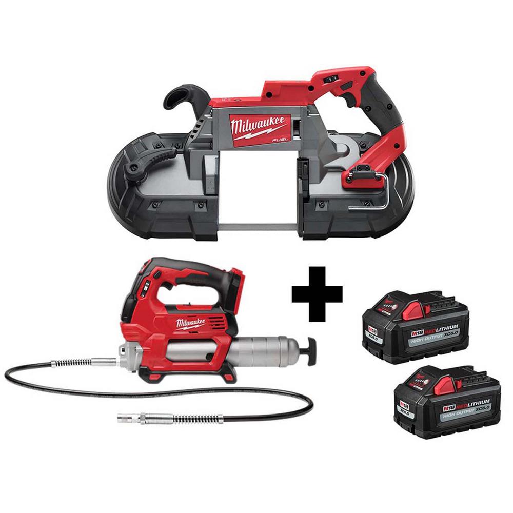 Milwaukee M18 FUEL 18-Volt Lithium-Ion Brushless Cordless Deep Cut Band ...