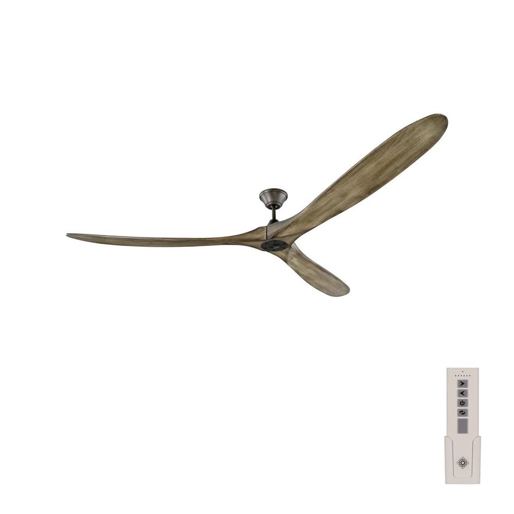 Monte Carlo Maverick Super Max 88 In Indoor Outdoor Pewter Ceiling Indoor Outdoor Pewter Ceiling Fan With Light