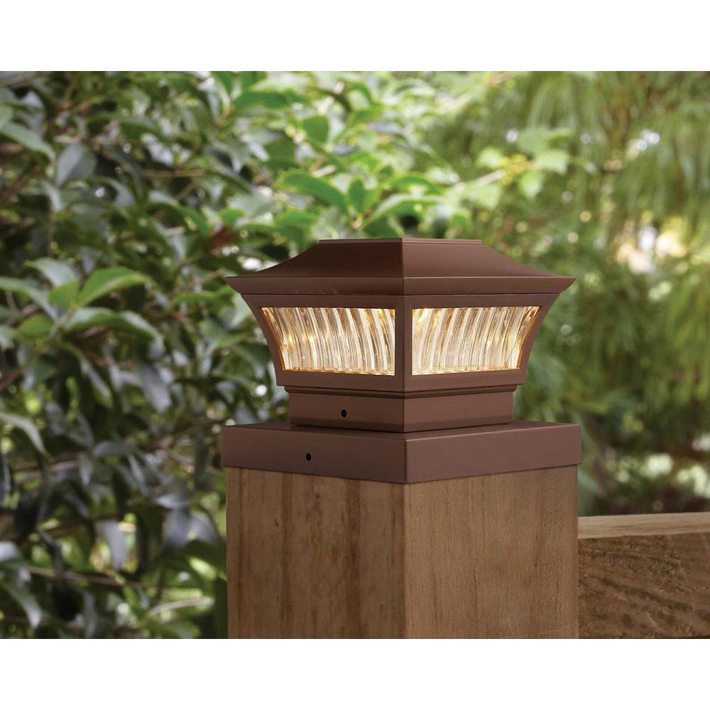 Solar - Deck Post Lights - Deck Lighting - The Home Depot