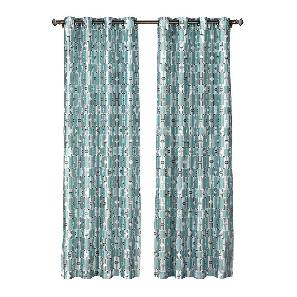 Window Elements Semi Opaque Wesley Faux Silk Extra Wide 96 In L