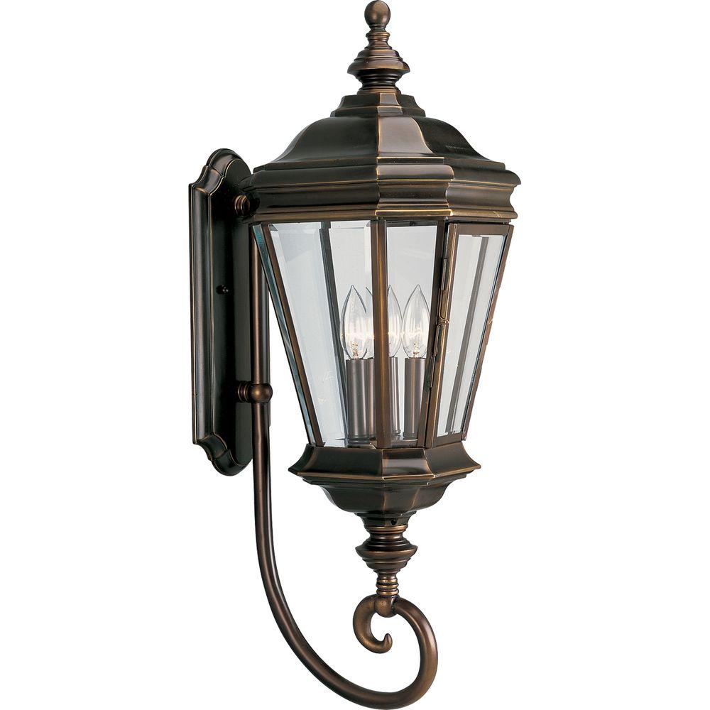Progress Lighting Crawford Collection 3 Light Oil Rubbed Bronze 29 Progress Lighting Crawford Collection 3 Light Oil Rubbed Bronze 29 In Outdoor Wall