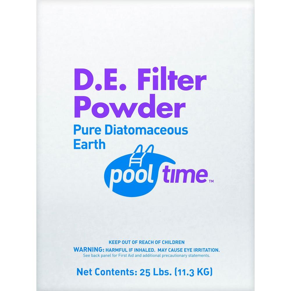 Pool Time 25 lb. D.E. Filter Powder-23792PTM - The Home Depot